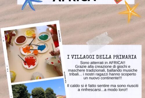 DIARIO DI BORDO SETTIMANA 2: 
Siamo andati in AFRICA!!!…